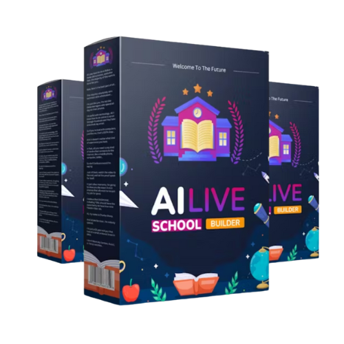 AI Live School Builder youtube ai tool make money online side hustle