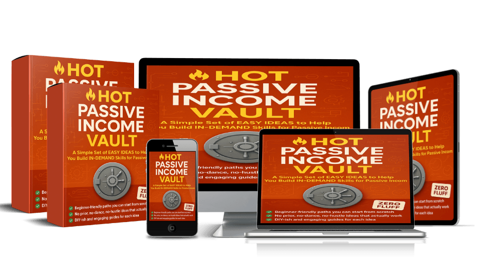 Discover the Hot Passive Income Vault – ready-to-use digital products & strategies to start your online business and make money online today.